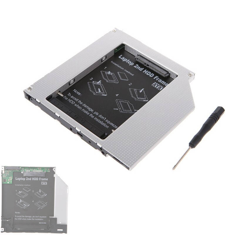 

Адаптер на второй жесткий диск 2.5 SATA-SATA, 9.5 мм