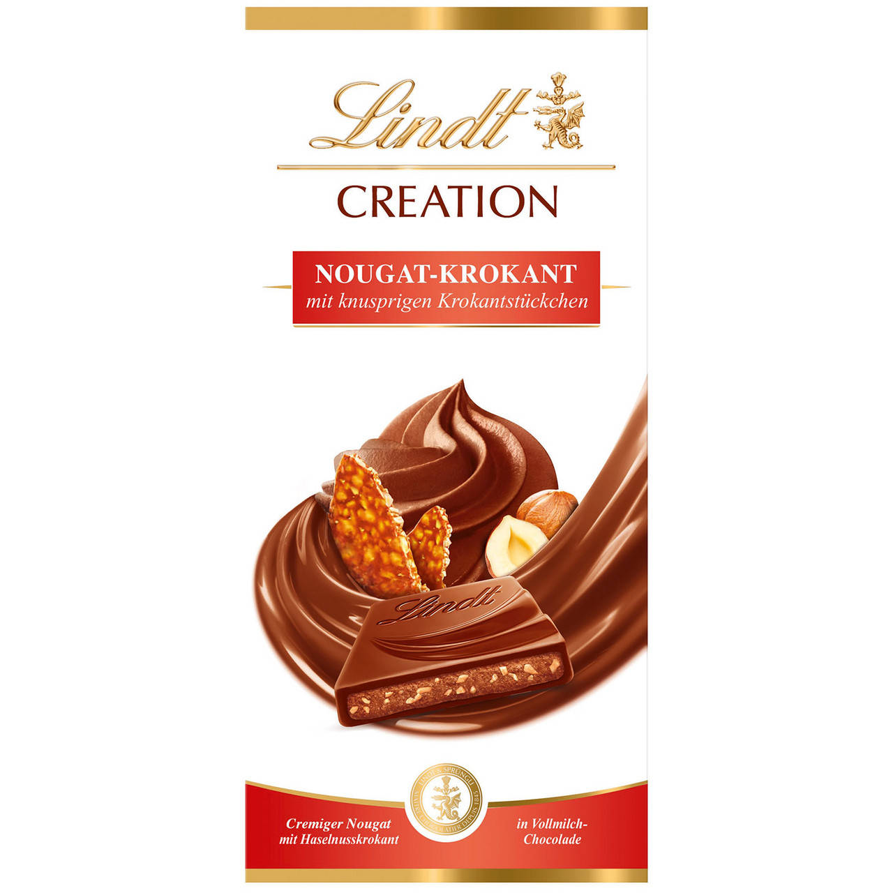 

Шоколад Lindt Creation Nougat Krokant 150 g