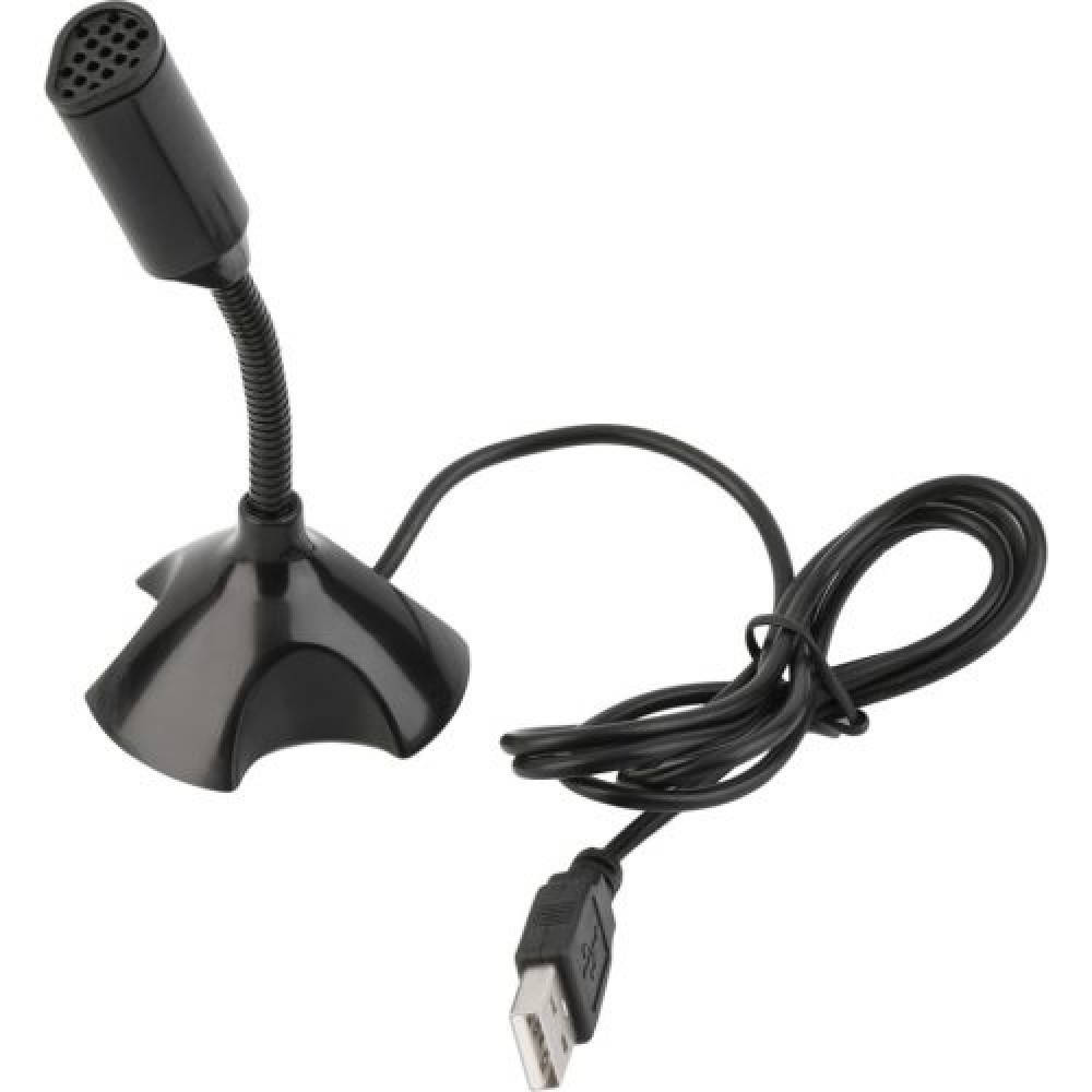 

Компьютерный мини микрофон M-306 USB Black