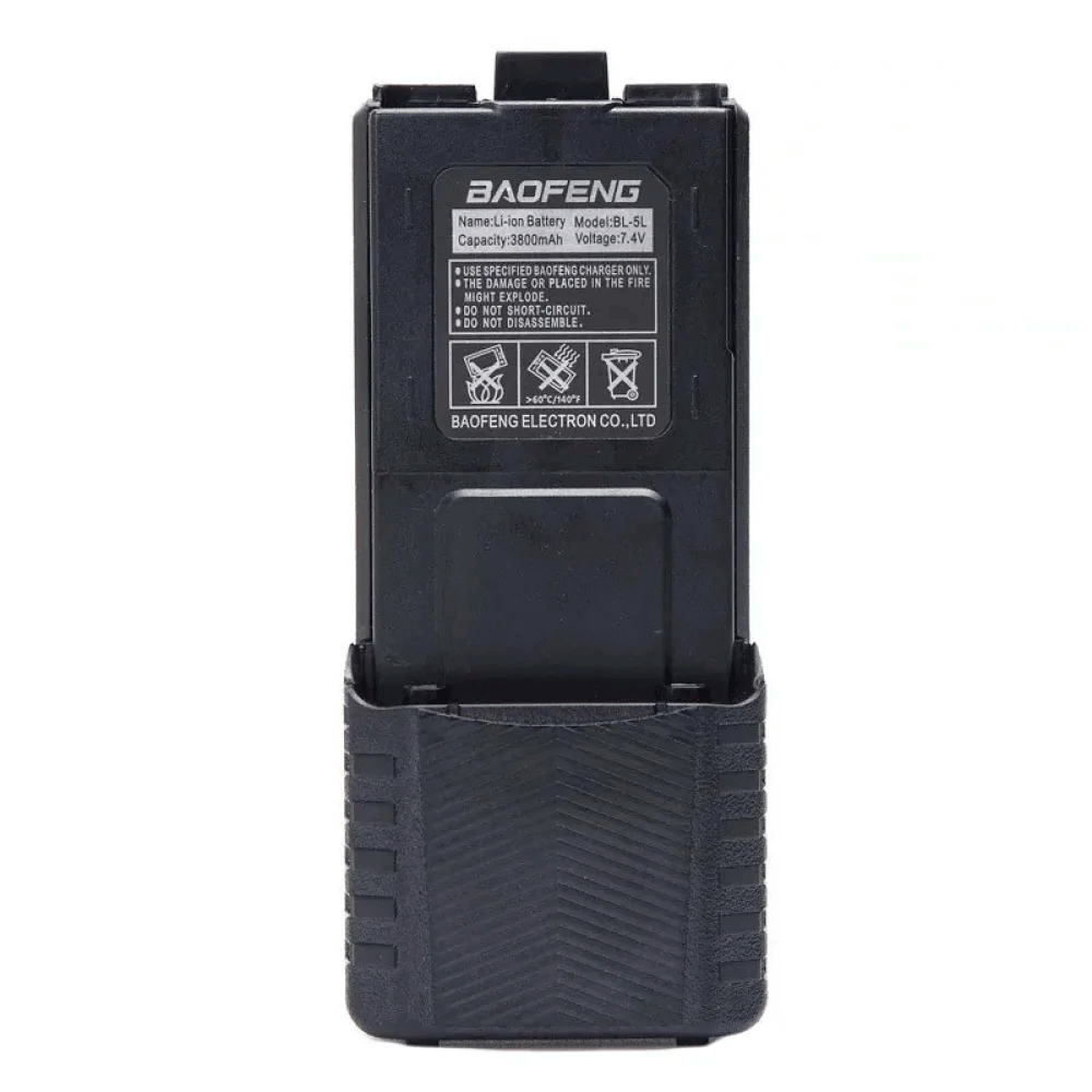 

Аккумулятор для Baofeng UV-5R 3800 mAh (BL-5L)