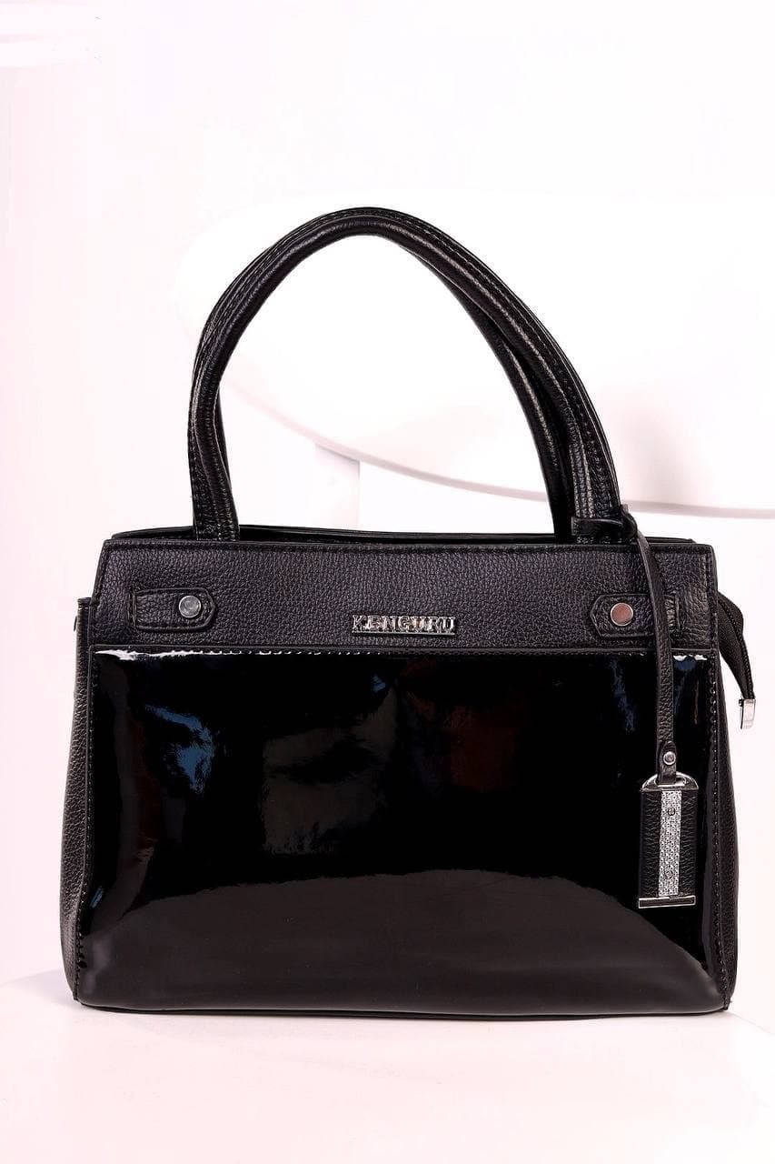 

Женская стильная черная сумочка, Черный