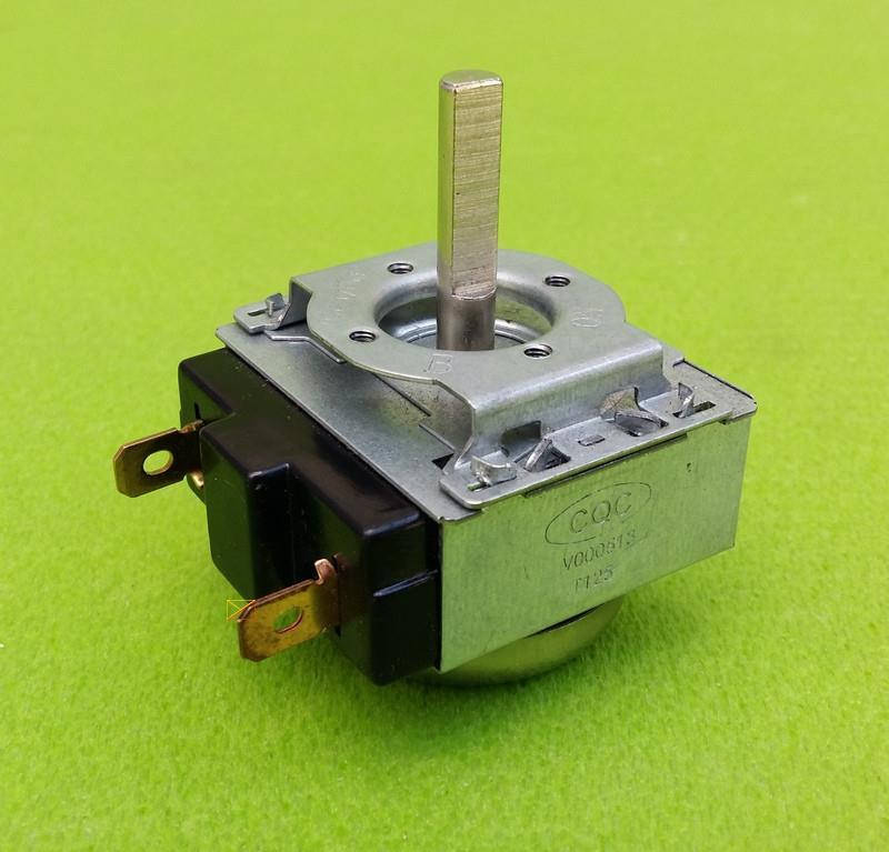 

Таймер механический DKJ/1-120 / 16А / Tmax=120 минут / 250V / H высота стержня=25мм