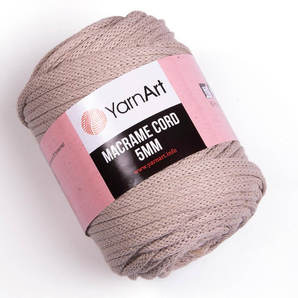 

Yarnart Macrame Cord 5 мм № 768 мокко
