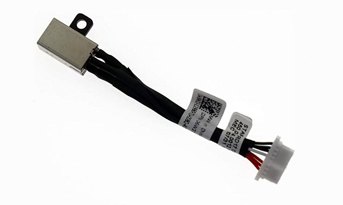 

Разъем питания 06VV22 для ноутбука DELL Inspiron 7378 7368 7773 7778 7779 - 450.08504.0 с кабелем шлейф гнездо