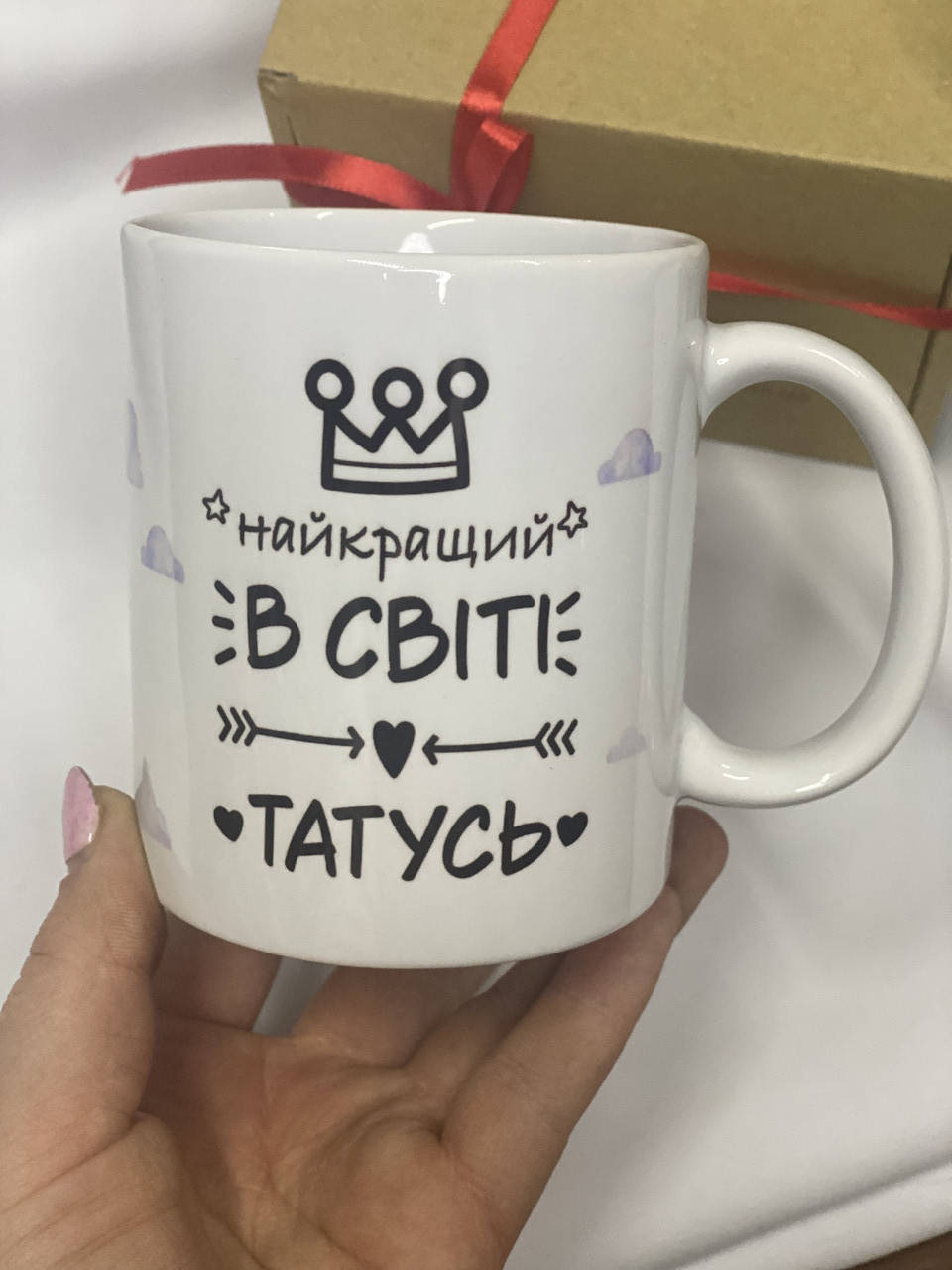 

Чашка Лучший в мире папа