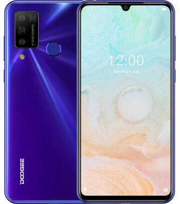 

Смартфон Doogee N20 Pro 6/128GB Blue, 16+8+2+0,3/16Мп, Helio P60, 8 ядер, 2sim, экран 6.3'' IPS, 4400mAh, 4G, Синий