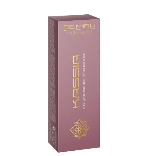 

Крем-краска DEMIRA Professional KASSIA TONING AMMONIA FREE 90 мл. 10/76 коричнево фиолетовы блонд