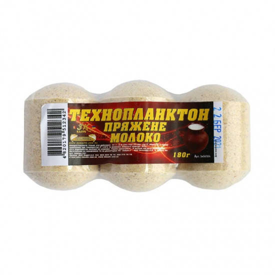

Технопланктон 3k Baits 180г Топленое молоко