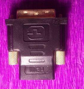 

HDMI в DVI позолоченый переходник