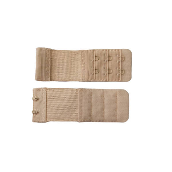 

Удлинитель для бюстгальтера на 2 крючка, бежевый 9х3 см (НДК-137)ШВ