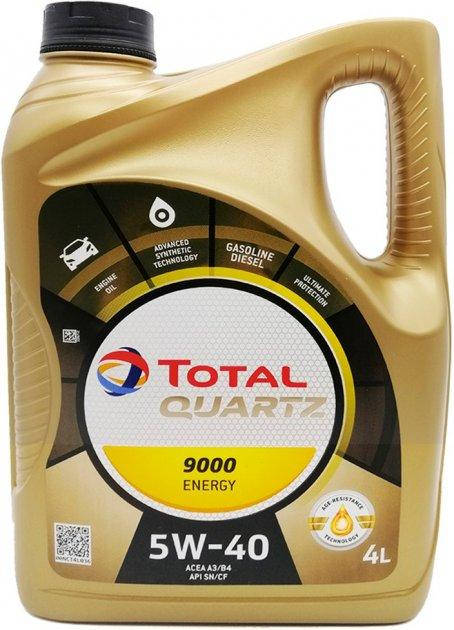 

Моторное масло Total quartz 9000 energy 5w-40 4 л.