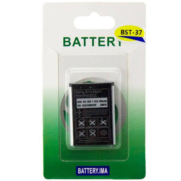 

Аккумулятор Sony Ericsson BST-37 900 mAh K705i, W810i, Z300i