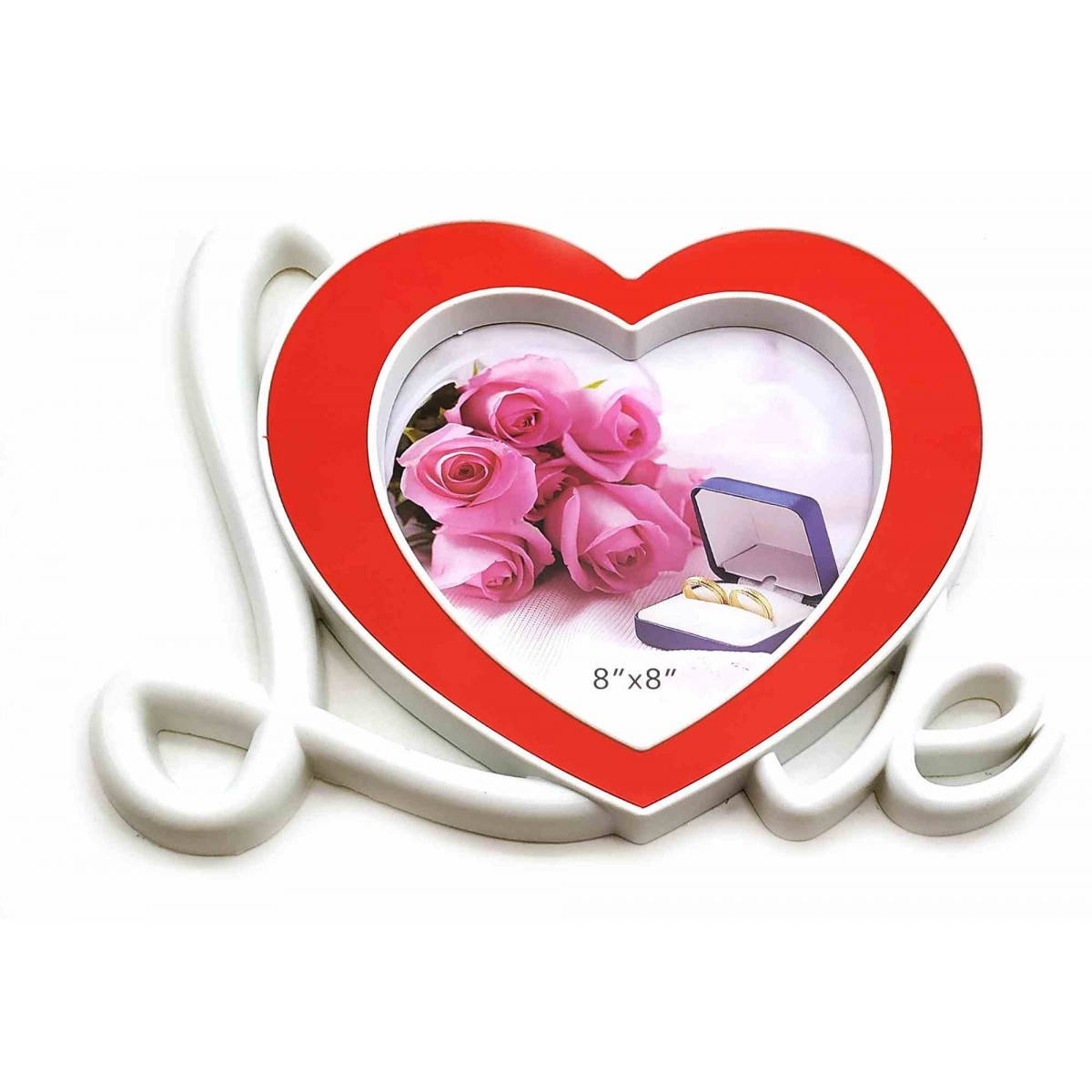 

Фоторамка Love (фото 15х15 см)(26х21х2 см)