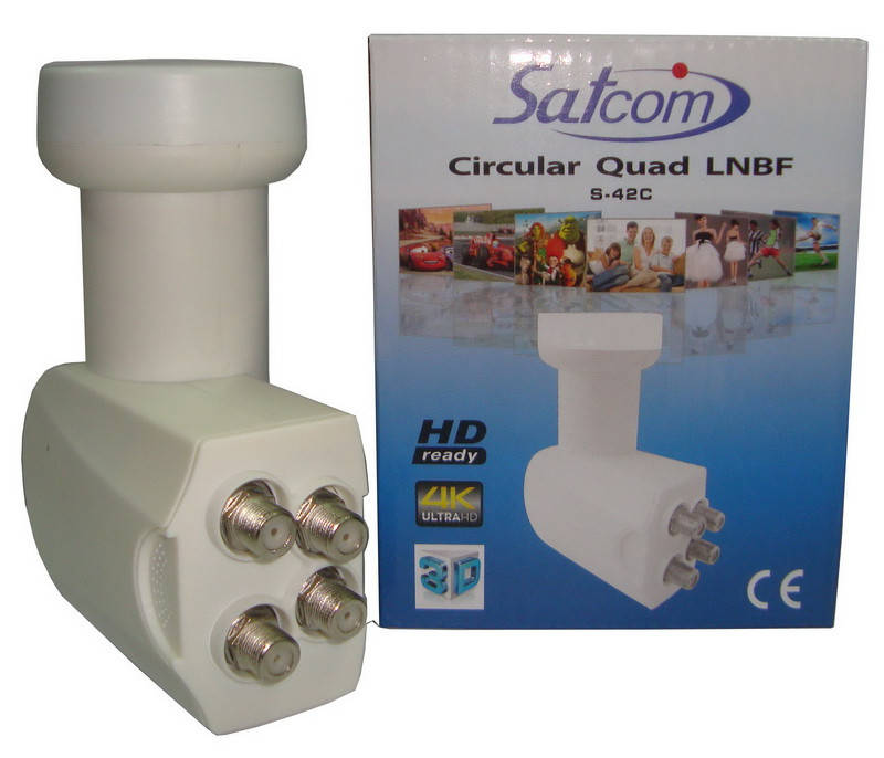 

КОНВЕРТЕР Circular quad Satcom S-42C