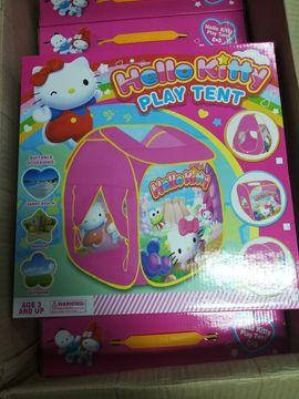 

Палатка детская домик Hello Kitty.70*70*90см