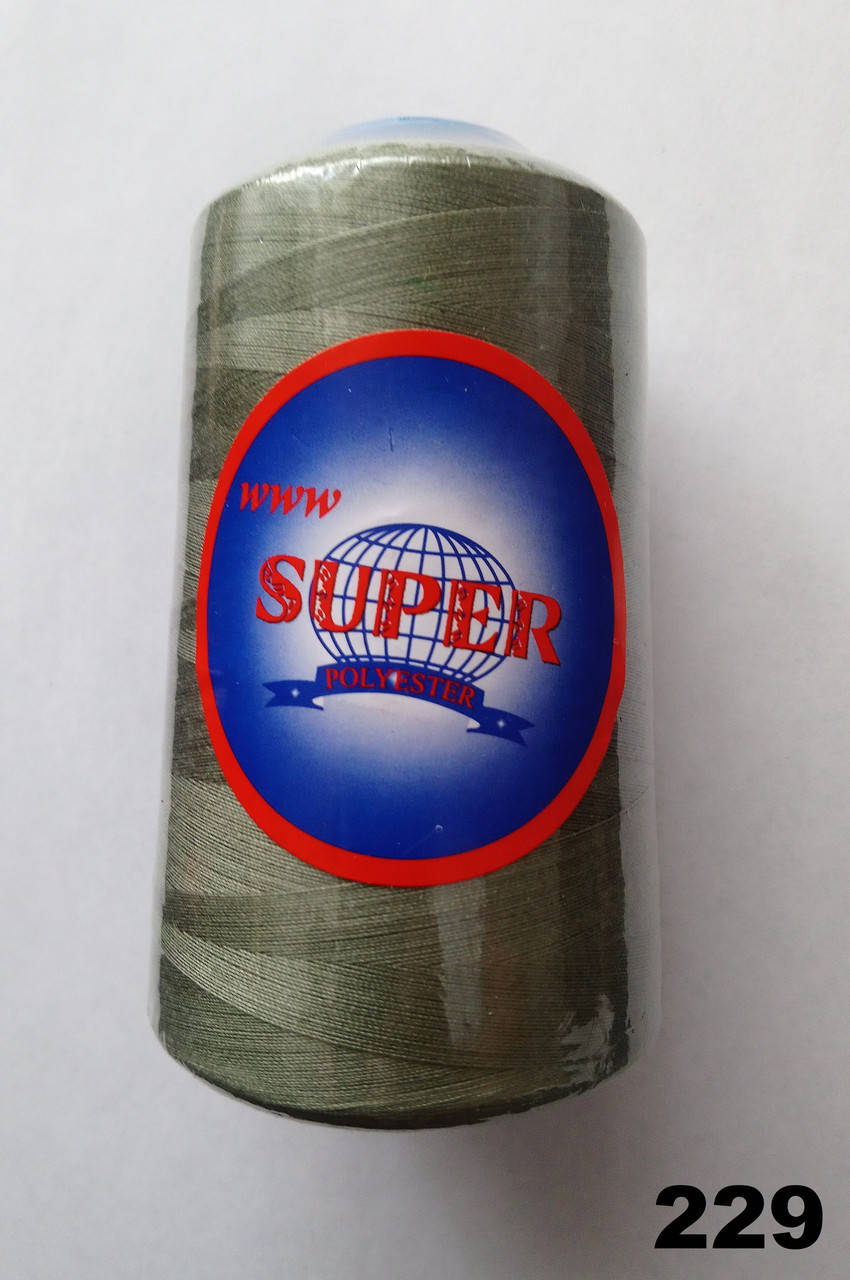 

Нитки швейные 40/2 4000 ярдов ТМ Super, Разные цвета