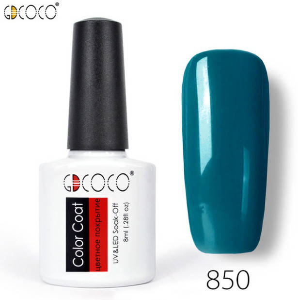 

Гель-лак GDCOCO 8 мл, №850(темный нефритовый)