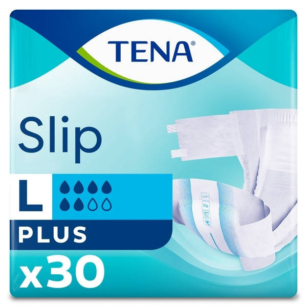 

Підгузки Tena Slip Plus Medium 73-122см дихаючі 30шт