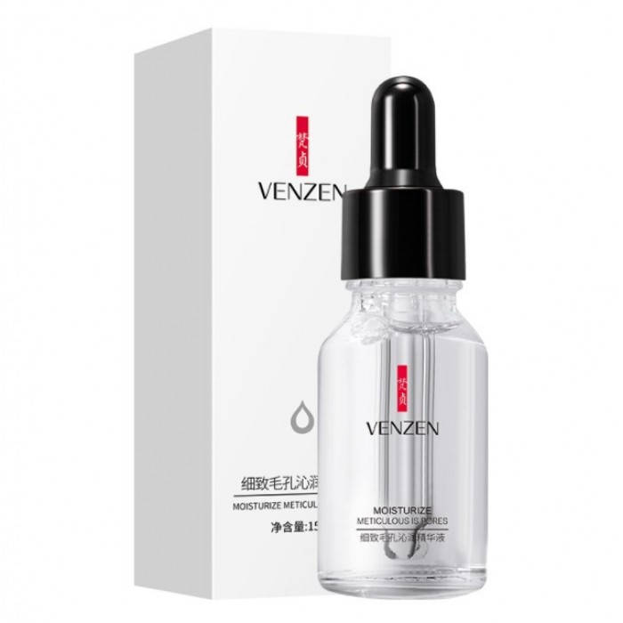 

Сыворотка для лица Venzen Moisturize Meticulous Is Pores Essence, для сужения пор, 15 мл