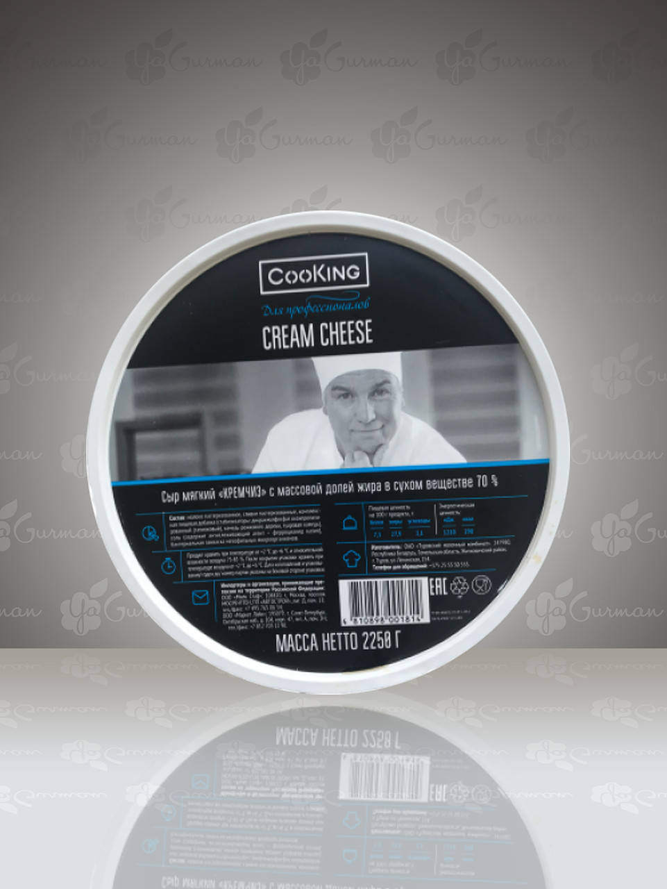 

Крем-сир COOKING, 2,25кг