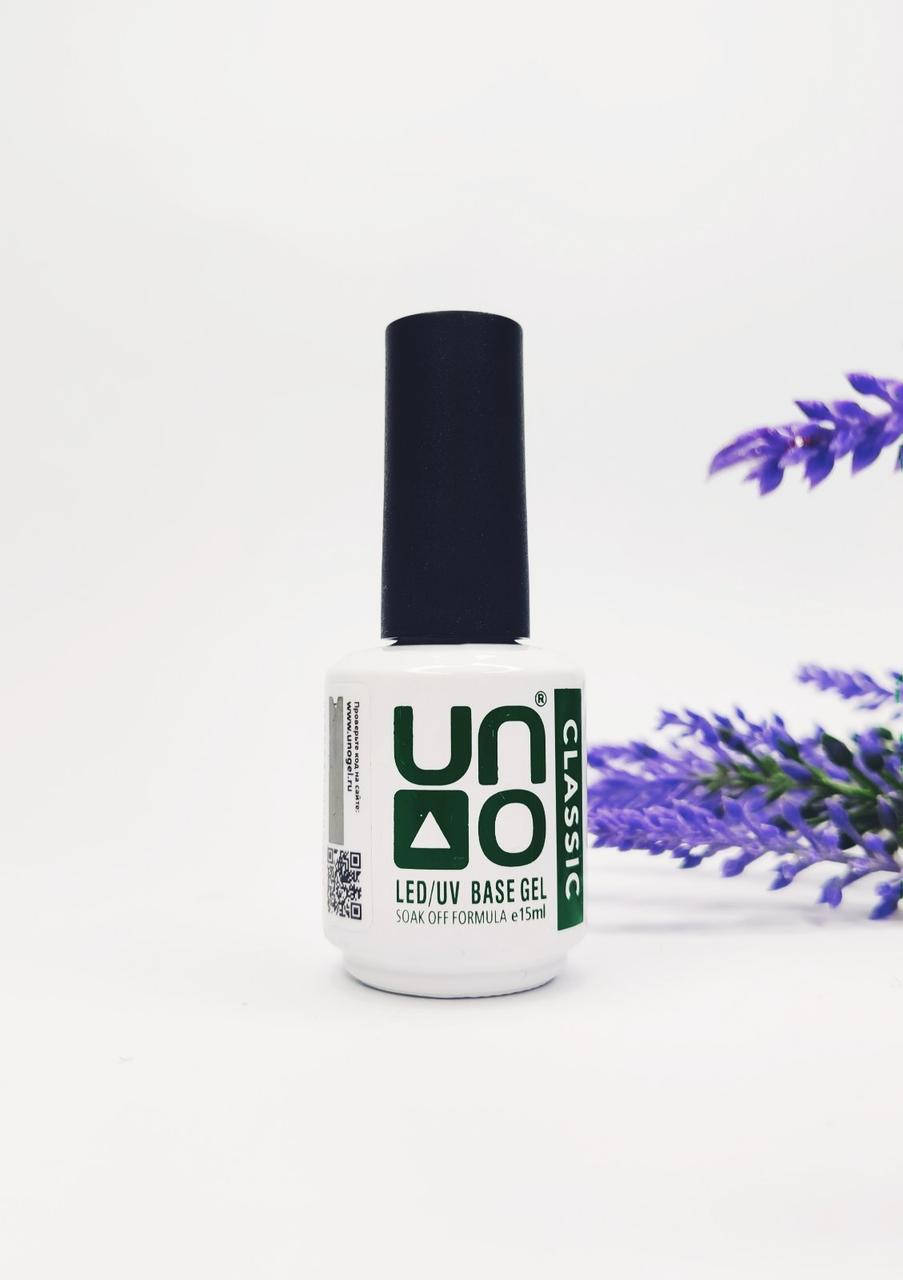 

База для маникюра UNO Classic с липким слоем 15 мл