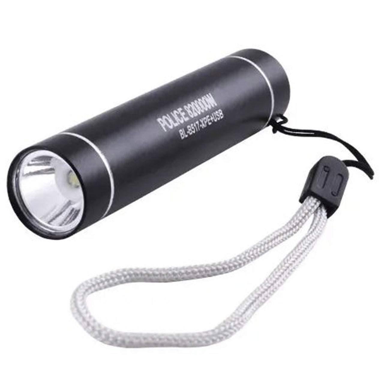 

Карманный ручной светодиодный фонарик BL-B517-XPE Черный (4788)