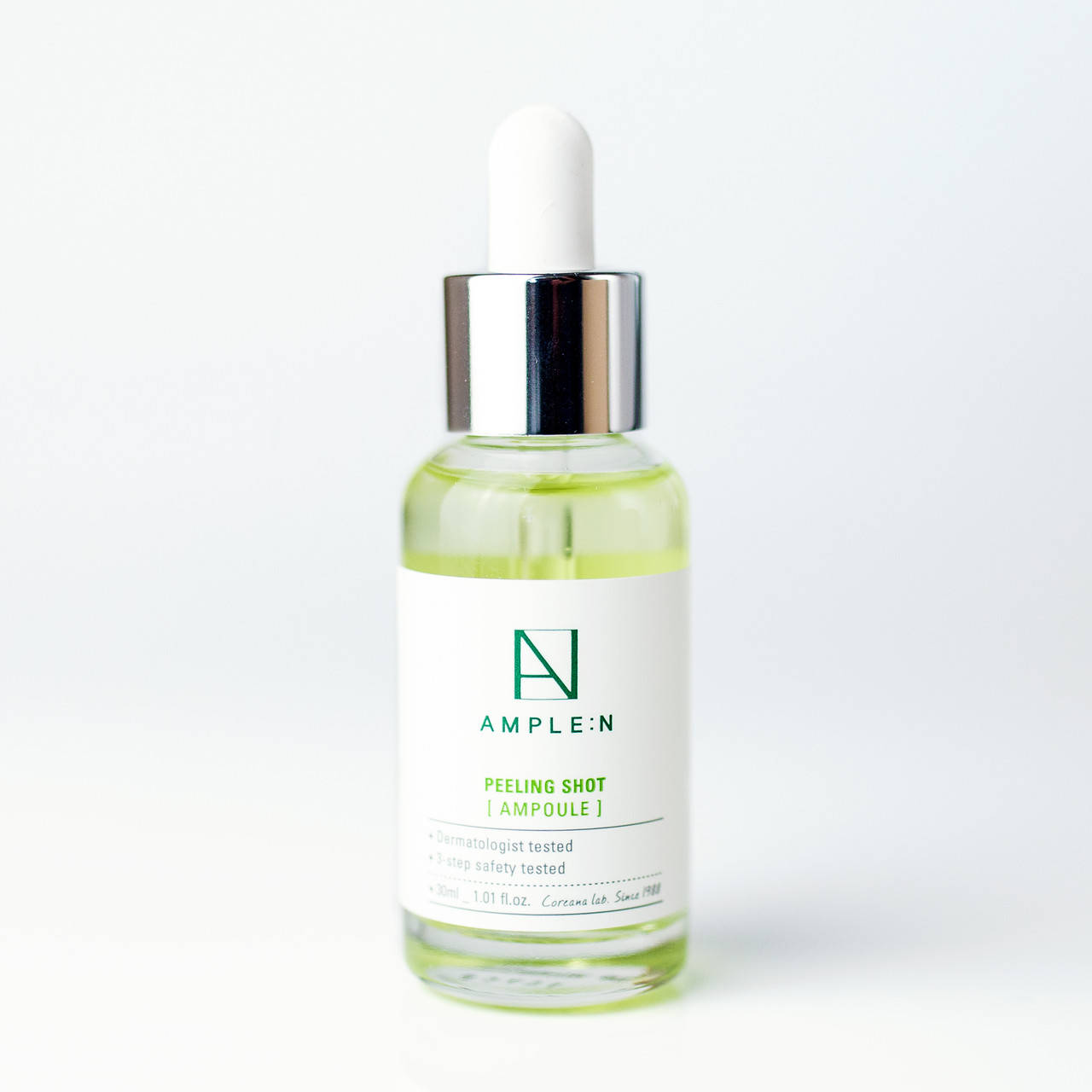 

Пилинг-Ампула с комплексом кислот Ample N Peeling Shot Ampoule