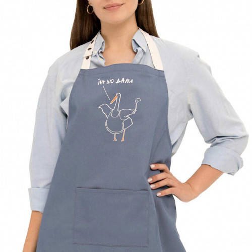 

Фартук с Гусем Їж шо дали