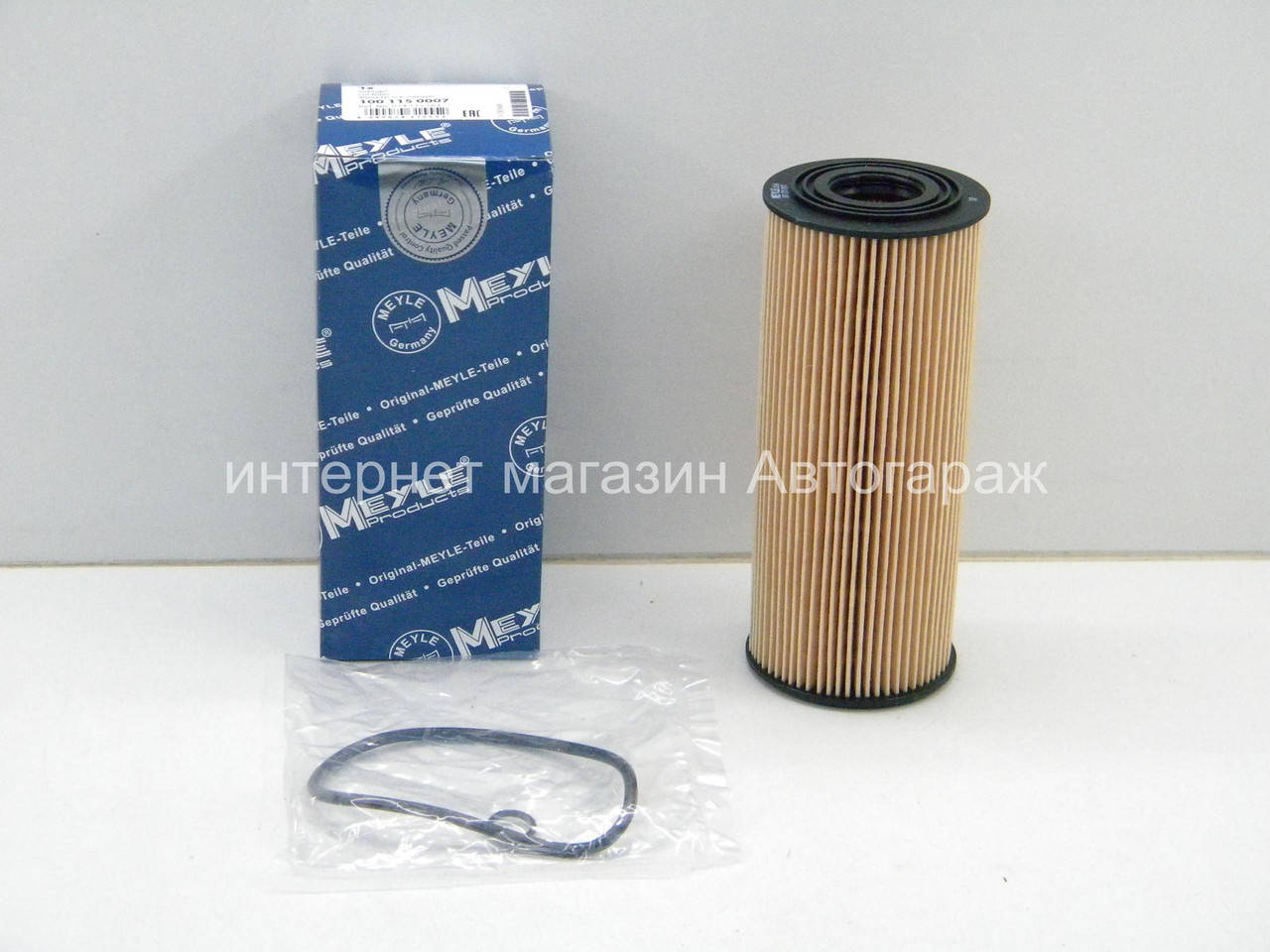 

Фильтр масляный на Фольксваген Крафтер 2.5TDI 2006-> MEYLE (Германия) 1001150007