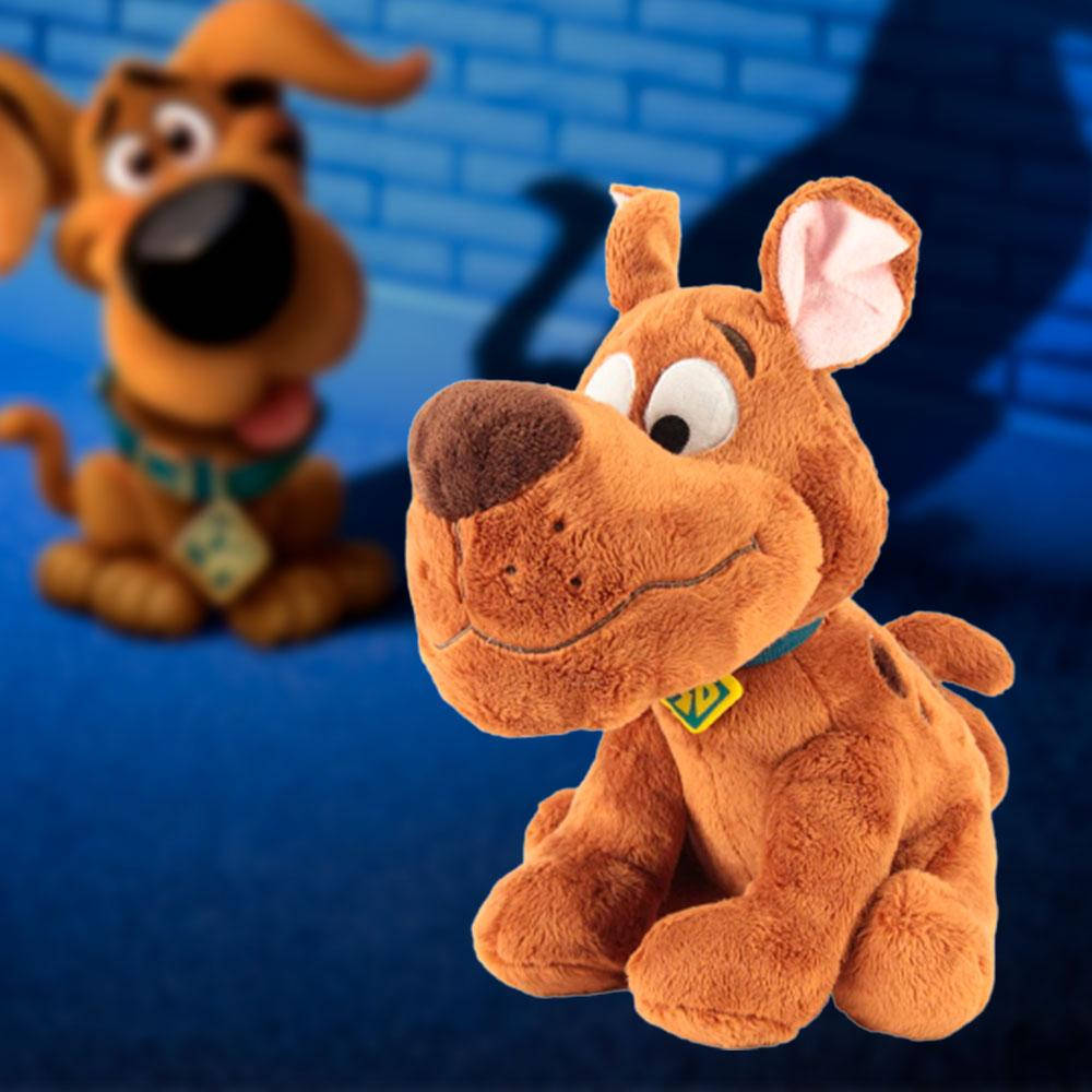 

Плюшевая игрушка Скуби-ду игрушка-собака / Игрушка из мультика Скуби-ду, Коричневый