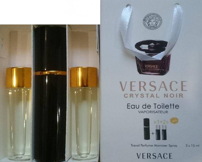 

Духи женские 3в1 Versace Crystal Noir 45 мл. (Версаче кристал Ноир)