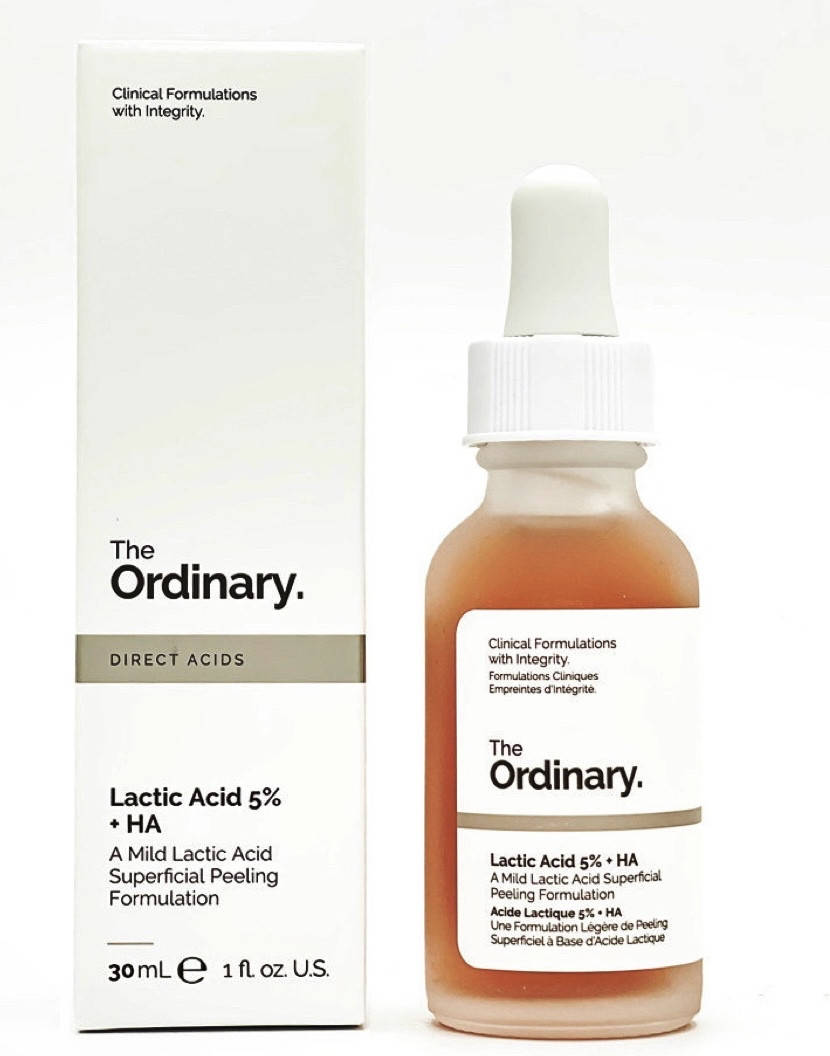 

Пилинг для лица с молочной кислотой The Ordinary Lactic Acid 5% + HA 30 мл