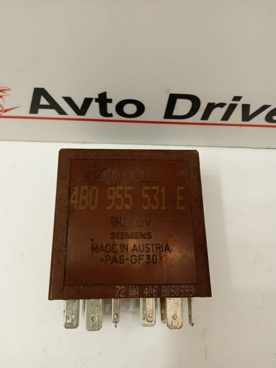 

Реле стеклоочистителя 603 4B0955531E Audi A6 C5 Volkswagen Passat B5