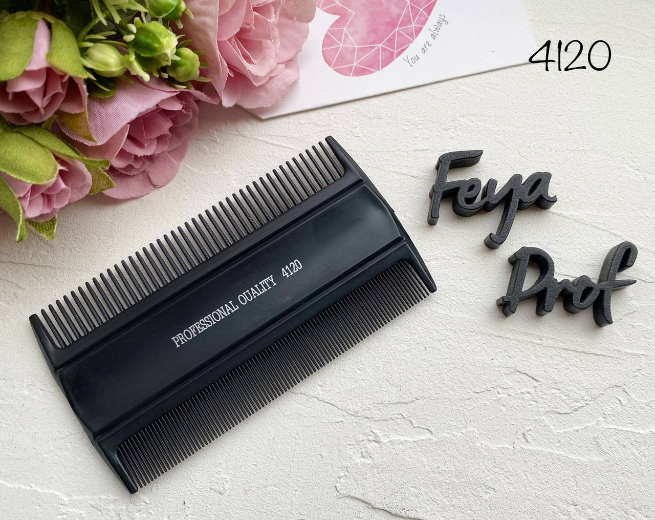 

Гребень Flowers 4120, Черный