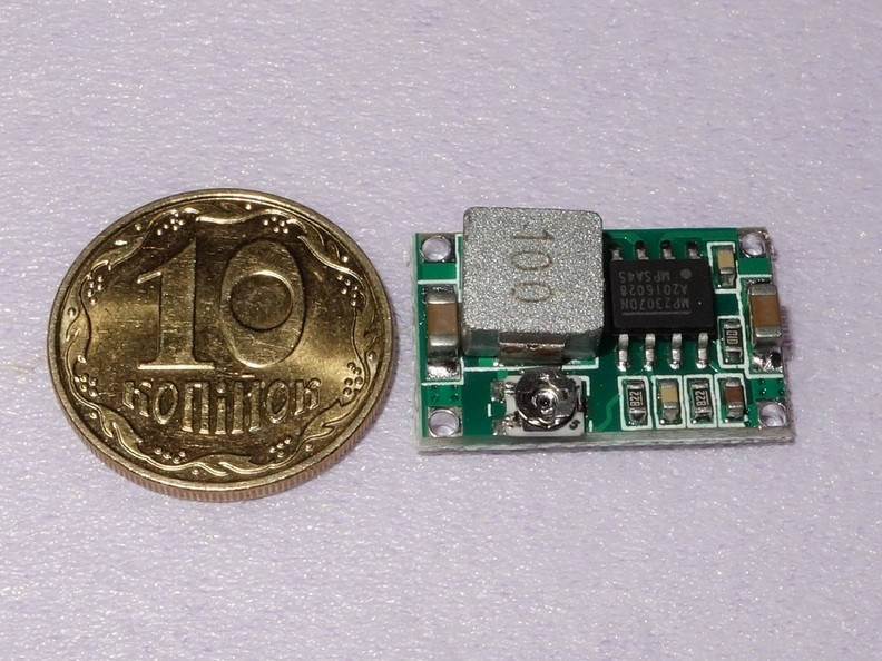 

DC Понижающий преобразователь Mini360 из 4.75-23в в 1-17в MP2307