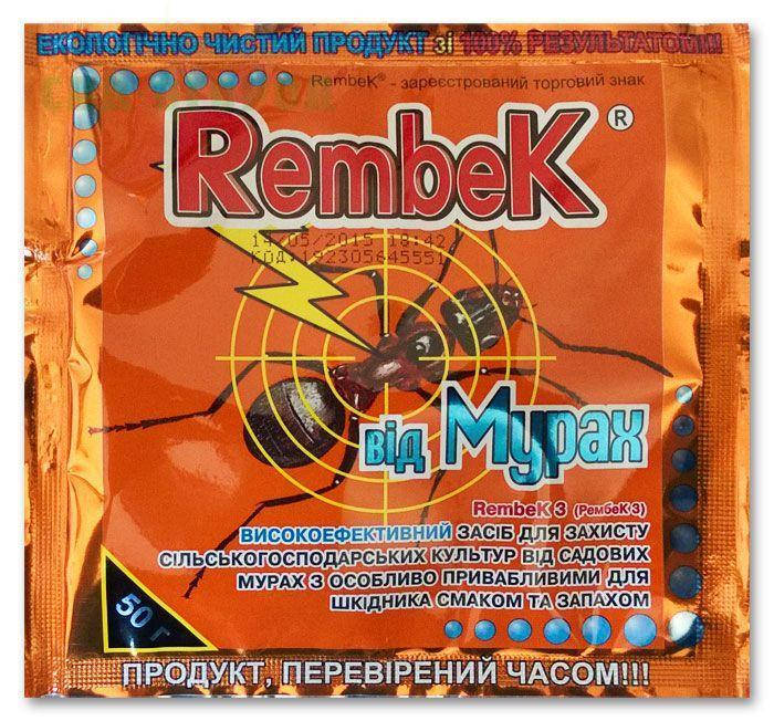 

Инсектицид от муравьев Рембек Мураха 50г Агромаг 1184