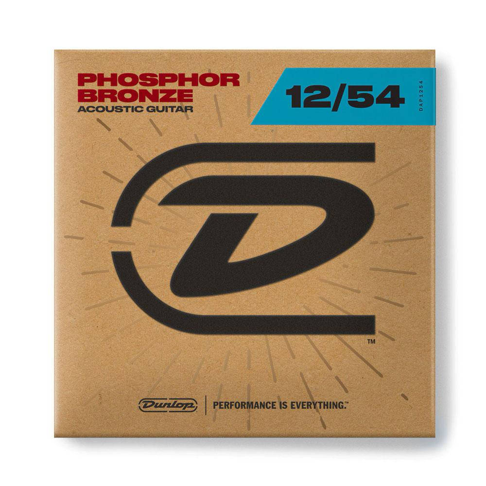 

Струны для акустических гитар DUNLOP DAP1254 Phosphor Bronze Light (12-54)