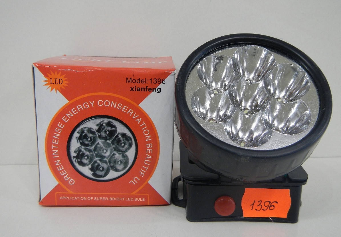 

Фонарь Налобный 1396 7 Led 3XR6