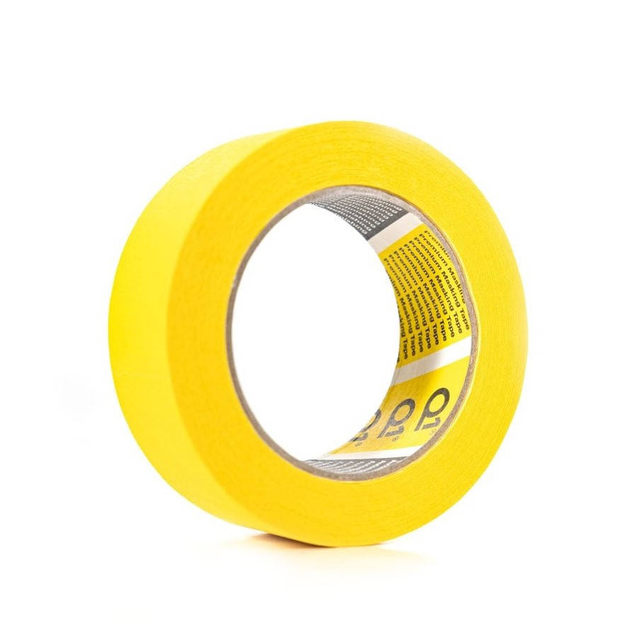 

Малярная лента Q1 Premium 110°C 36 мм х 50 м желтая