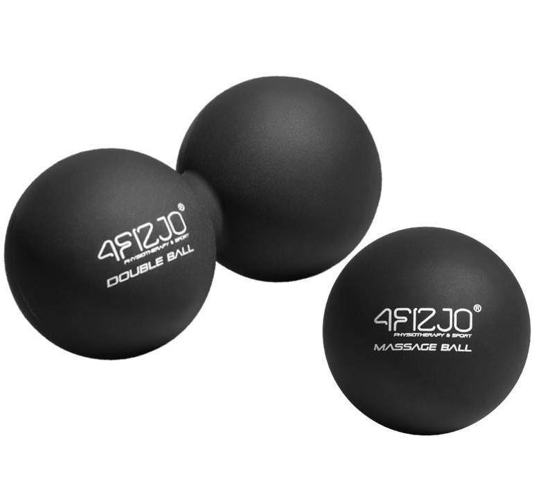 

Набор массажных мячиков 4FIZJO Lacrosse Ball 6.5 x 13.5 см для самомассажа, фитнеса, йоги (4FJ1196-1226)