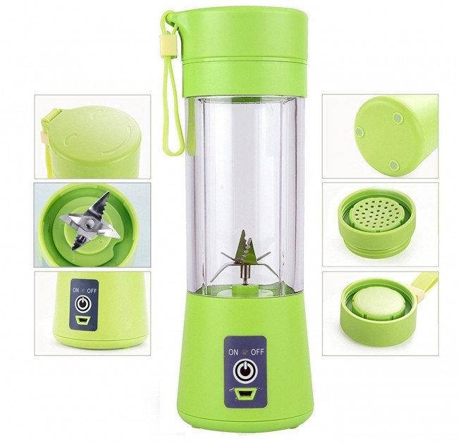 

Блендер-миксер Juice Cup Fruits B77 Зелёный