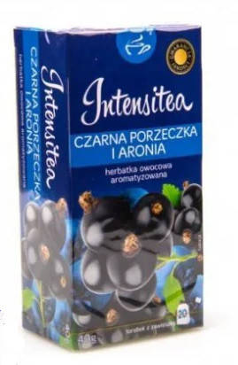 

Чай фруктовый Intensitea черная смородина 20 пакетиков Польша