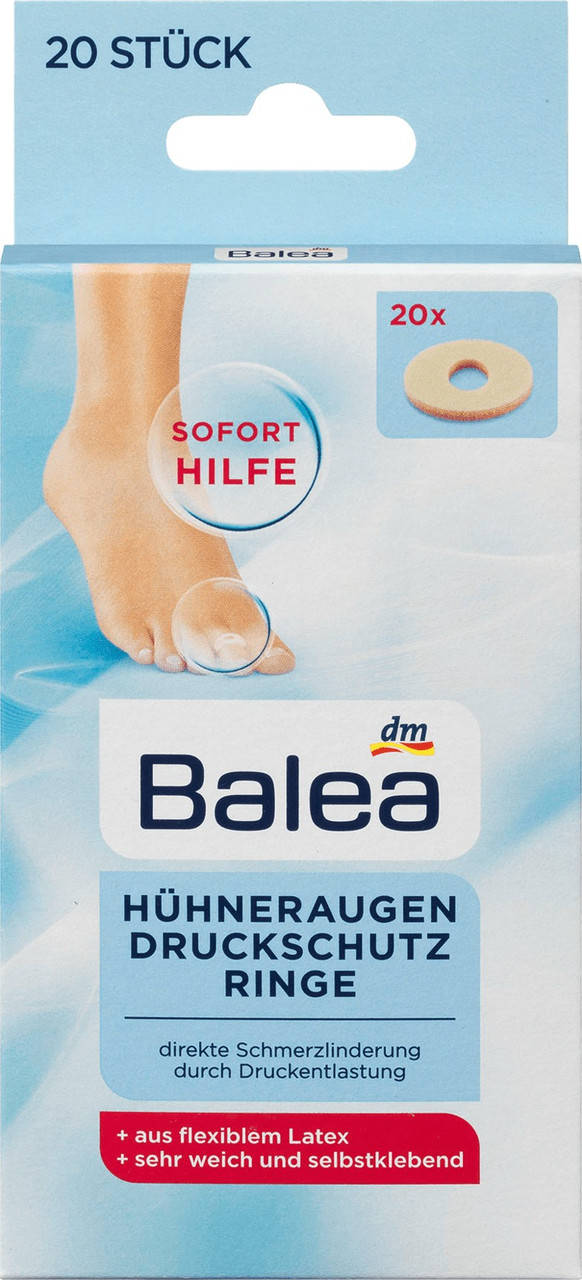 

Защитное кольцо от мозолей Balea, 20 St (Германия)