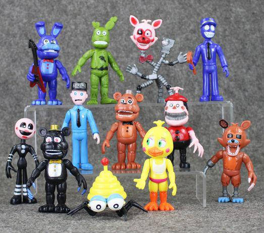 

Игрушки 5 ( пять ) ночей с Фредди, аниматроники игрушки, ФНАФ фигурки / Funko Five Night`s at Freddy`s,12 шт