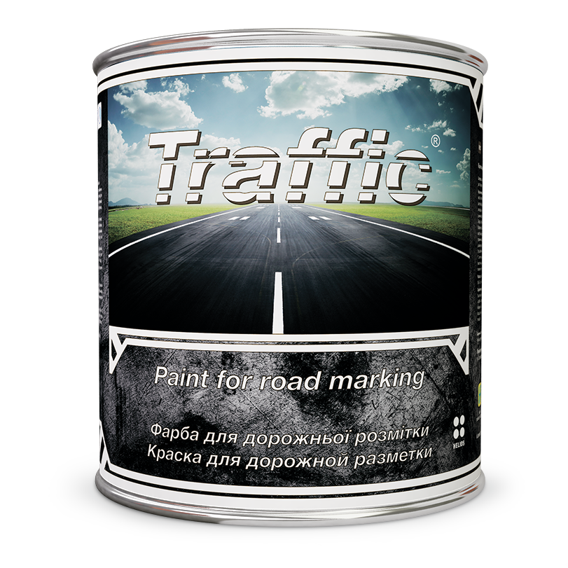 

Краска для дорожной разметки TRAFFIC, белая, 12 кг
