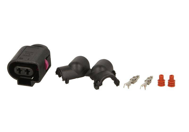 

Штекер электрический (контактов 2/для габаритних вогнів) MERCEDES; SCANIA; VOLVO