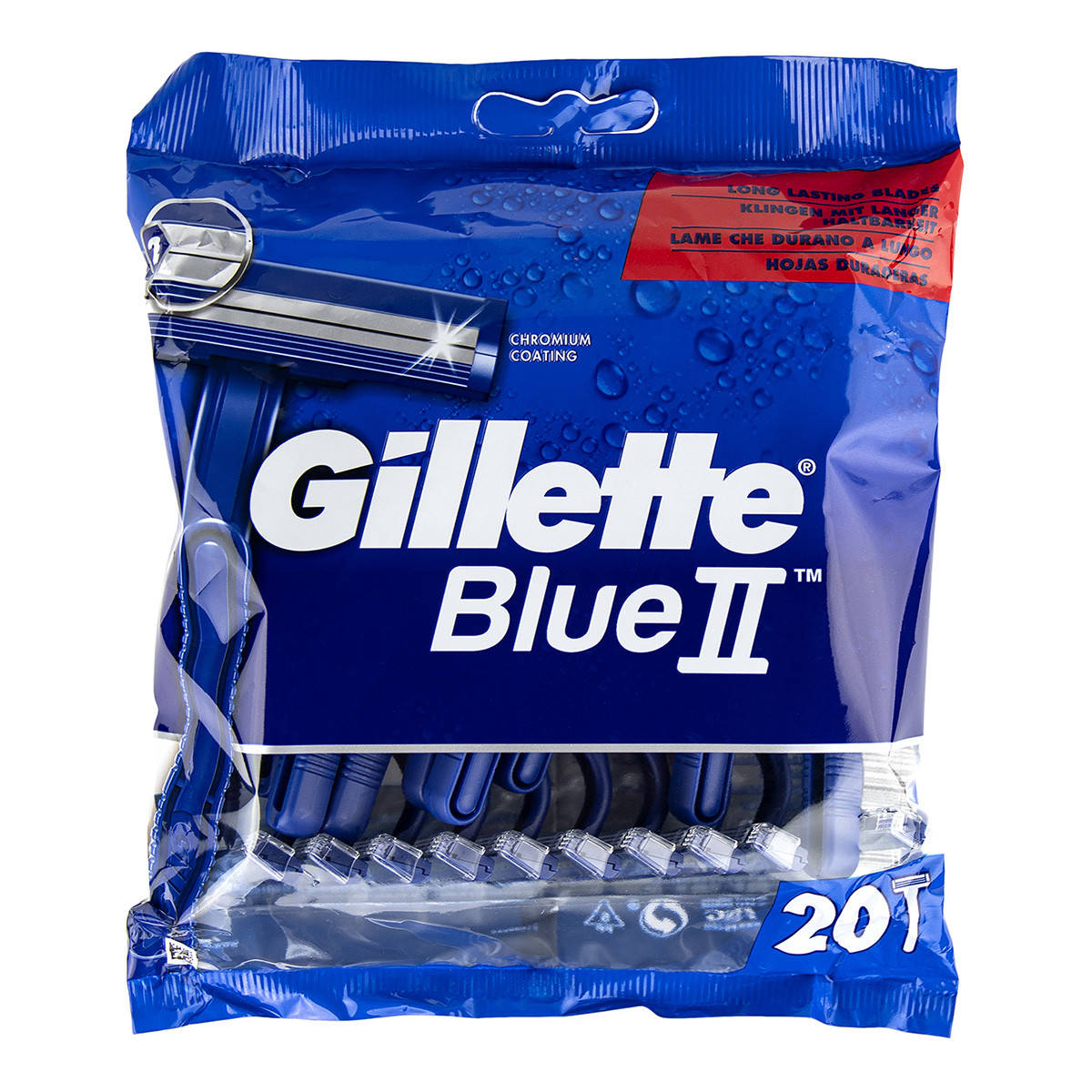 

Станки Gillette Blue 2 (20), Синий