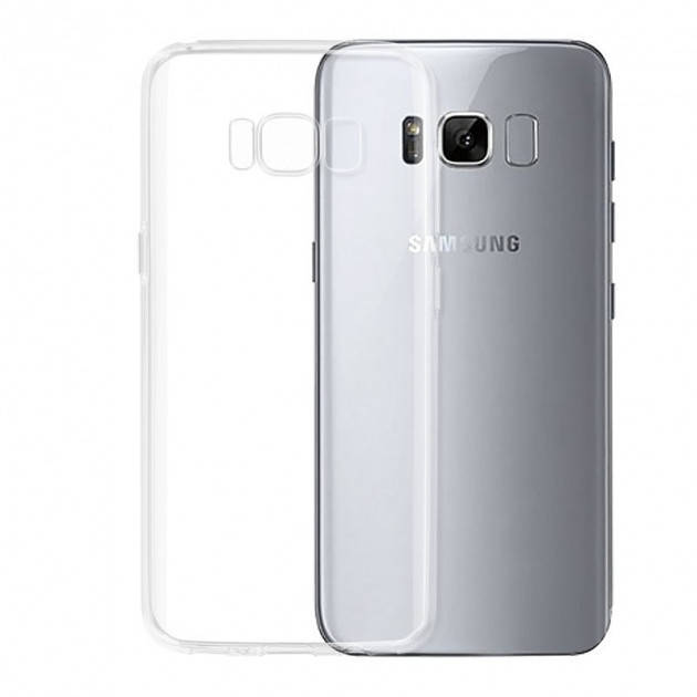 

Силиконовый прозрачный чехол для Samsung Galaxy (Самсунг Гелекси) S8, Разные цвета