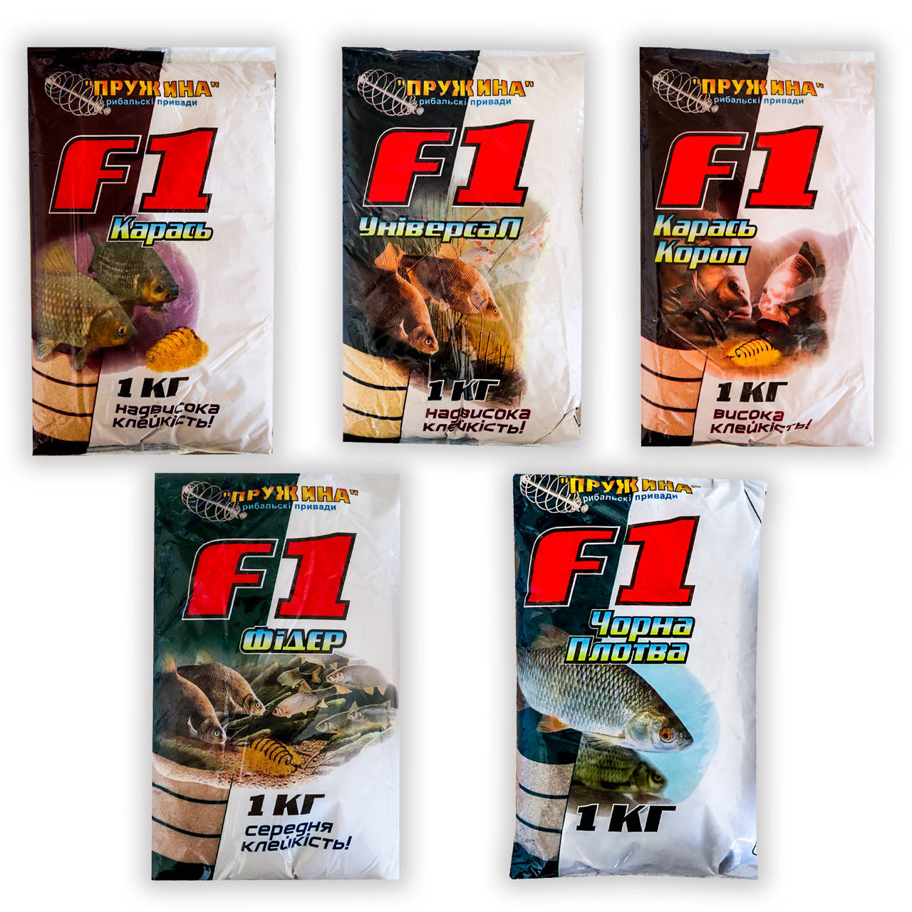 

Прикормка FishDream F1 1кг Універсал (15шт в уп)