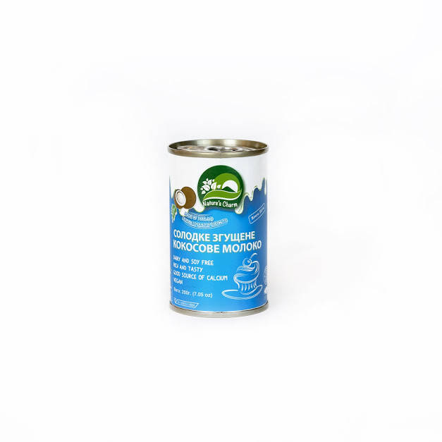 

Молоко рослинне кокосове згущене 200г Natures Charm